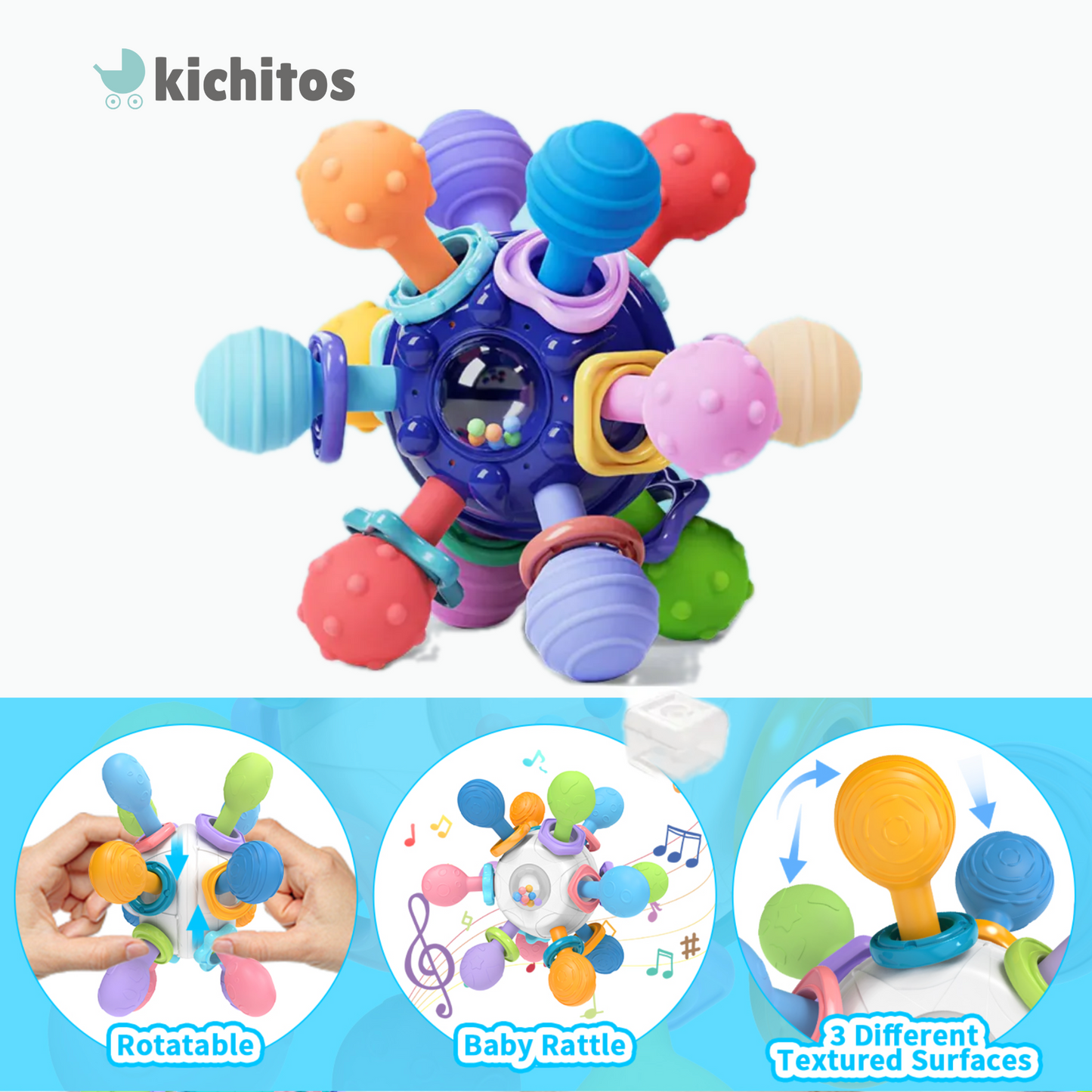 Montessori Teething Toys for Babie