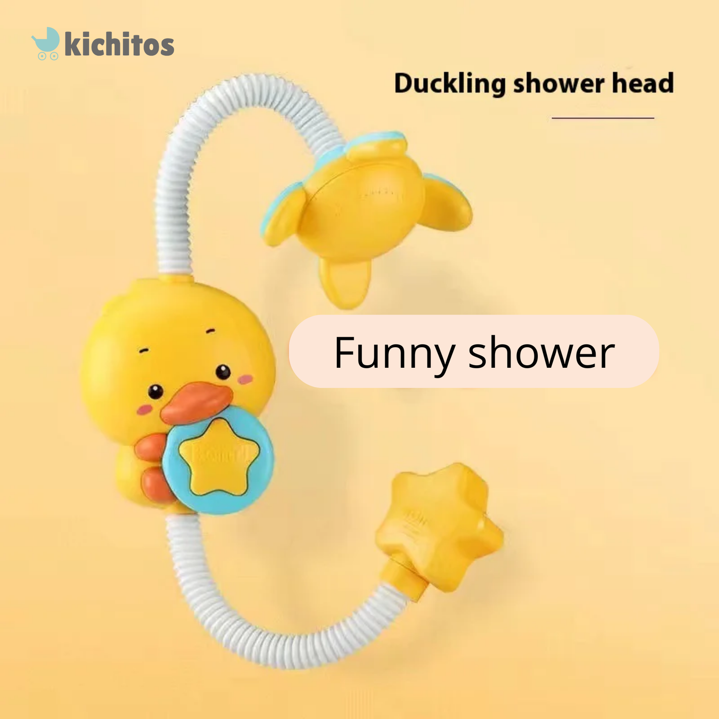 Funny duck shower