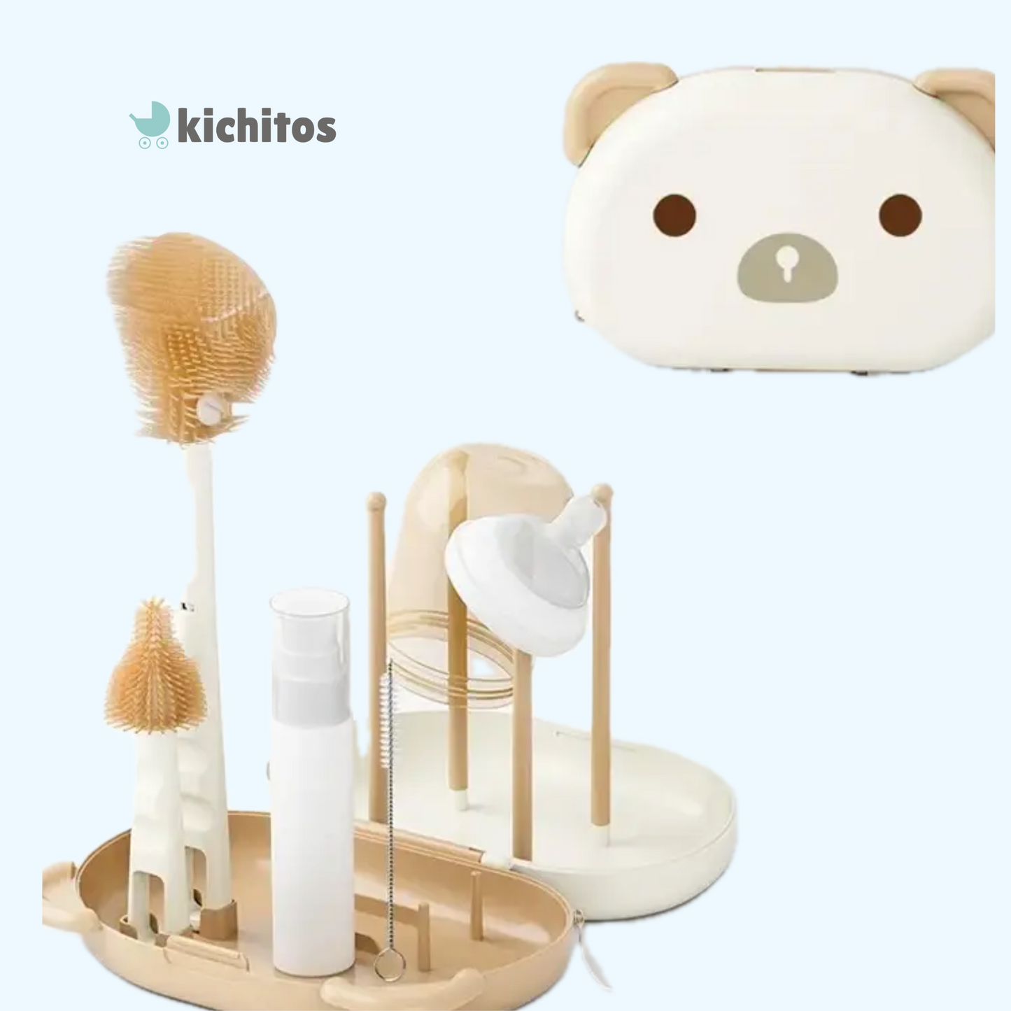 Baby Bottle Cleaner Brush Set