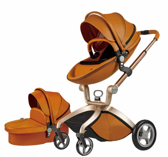 Luxury Fold Convertible Stroller 3 in 1