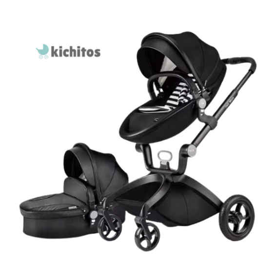 Luxury Fold Convertible Stroller 3 in 1